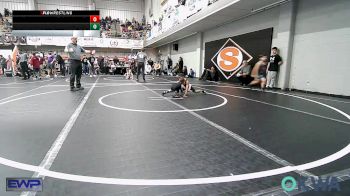 49 lbs Consi Of 4 - Trenten Harris, Pin-King All Stars vs Stone Charlton, Beggs Youth Wrestling Program