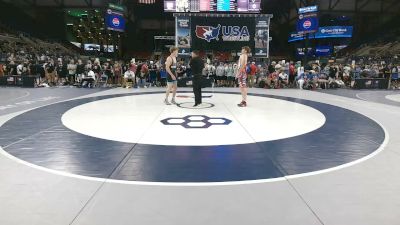 165 lbs Champ. Rd Of 128 - Logan Hayes, Pennsylvania vs Aiden Hernandez, Idaho
