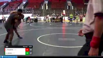 220 lbs Round 1 (6 Team) - Lloyd Ruesink, Romeo vs Jaylen Jones, Impact WC Black