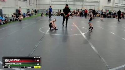 48 lbs Round 6 (8 Team) - Roman Williams, OMP vs Graham Kaiser, DWA