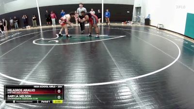 235 lbs Round 4 - Milagros Araujo, Har-Ber High School vs Saryja Nelson, Leavenworth Takedown Club