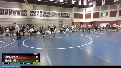 46 lbs Cons. Round 3 - Tarek Garcia, Devils Wrestling vs Deacon Loo, Empire Battle School