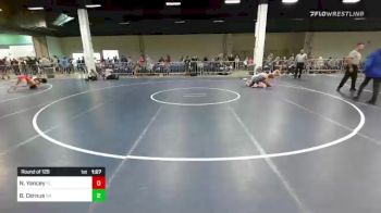 126 lbs Round Of 128 - Nicholas Yancey, FL vs Brennen Cernus, OH