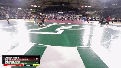 74 lbs Champ. Round 2 - Cameron James, Thunder Mountain Wrestling Club vs Camden Henry, Enumclaw Yellow Jackets Wrestling Club