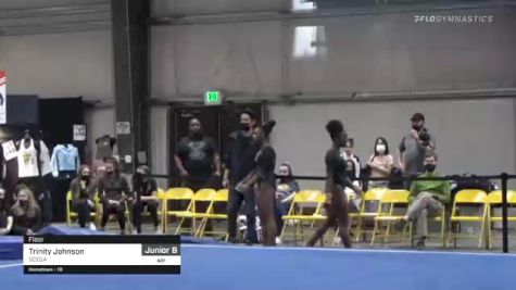 Trinity Johnson - Floor, SCEGA - 2021 Region 1 Women's Championships