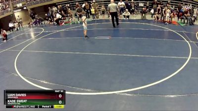 50 lbs Cons. Round 2 - Kade Sweat, Wasatch WC vs Liam Davies, Shootbox
