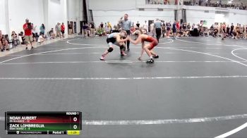 132 lbs Round 1 (8 Team) - Zack Lombreglia, Iron Horse 2 vs Noah Aubert, PA Alliance