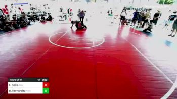 120 lbs Round Of 16 - Luis Solis, Wcw vs Haden Hernandez, Marina HS