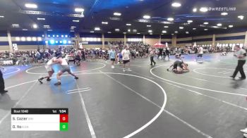 190 lbs Round Of 64 - Spencer Cazier, Dixie HS vs Davin Ito, Eleanor Roosevelt HS