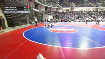 157-5A Cons. Round 1 - Mack Walrath, Johns Creek vs Hunter Collins, Lee County