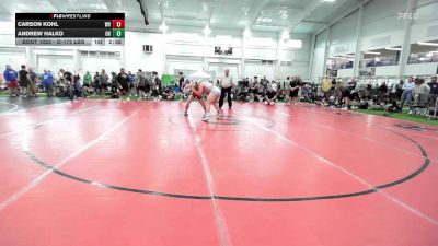 O-175 lbs Round Of 16 - Carson Kohl, WV vs Andrew Halko, OH