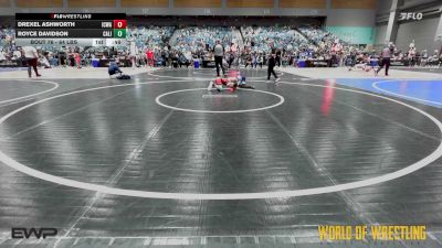 64 lbs Consi Of 8 #2 - Drexel Ashworth, Iron County Wrestling Academy vs Royce Davidson, California Grapplers
