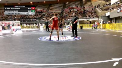 Junior Boys - 190 lbs Champ. Round 1 - James Hogan, Blood Run'th Orange Wrestling Club vs Jason Valencia, Club Lucha Wrestling