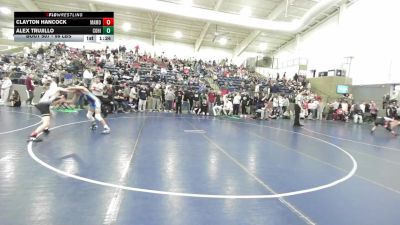 98 lbs Champ. Rd Of 16 - Clayton Hancock, Maple Mountain vs Alex Trujillo, Copper Hills