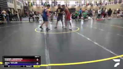 170 lbs Cons. Round 2 - Kaiden Anderson, Chariton Wrestling Club vs Beau Taylor, Iowa