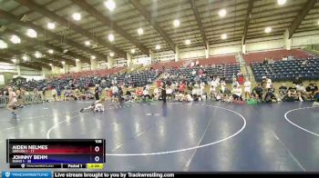 106 lbs Quarters & Wb (16 Team) - Aiden Nelmes, Oregon 1 vs Johnny Behm, Idaho 1