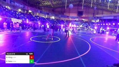 116 lbs Round Of 16 - Hyla King, Casper WC vs Geneviecia Soto, Duran Elite