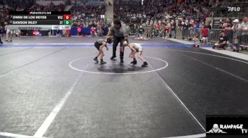 49 lbs Quarterfinal - Owen De Los Reyes, WTC vs Dawson Riley, SW Timberwolves