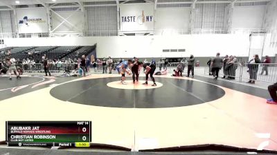 Cons. Round 3 - Christian Robinson, Club Not Listed vs Abubakr Jat, Buffalo Nomads Wrestling