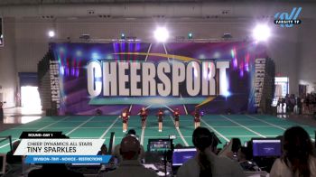 Cheer Dynamics All Stars - Tiny Sparkles [2024 L1 Tiny - Novice - Restrictions Day 1] 2024 CHEERSPORT Toms River Classic