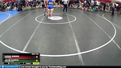 190 lbs Prelim - Jacob Kaakua, Punahou Boys vs Lamar Jenkins, Chaparral