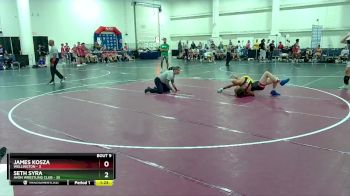 150 lbs Round 2 (10 Team) - James Kosza, Wellington vs Seth Syra, Avon Wrestling Club