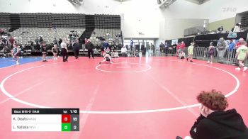 61 lbs Rr Rnd 11 - Kaison Deats, Mat Assassins White vs Logan Vallala, Revival Green