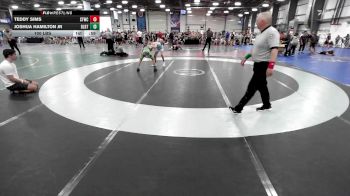 100 lbs Rr Rnd 2 - Teddy Sims, Shore Thing Beach vs Joshua Hamilton Jr, Dueling Bandits