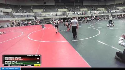 190 lbs 3rd Place Match - Emerson Calvo, Askren Wrestling Academy vs Jacob Bailie, Boscobel Youth Wrestling