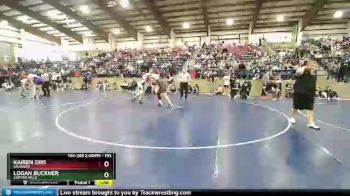 193 lbs Cons. Round 2 - Kairen Oro, Granger vs Logan Buckner, Copper Hills