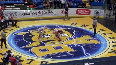 172 lbs Consi Of 16 #1 - Gavin Neal, Punxsutawney vs Wesley Shippert, State College