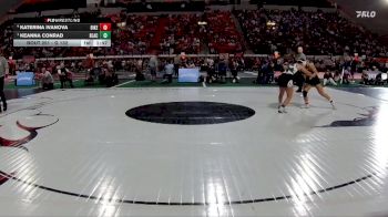G 132 lbs Semifinal - Keanna Conrad, Blackfoot vs Katerina Ivanova, Bishop Kelly