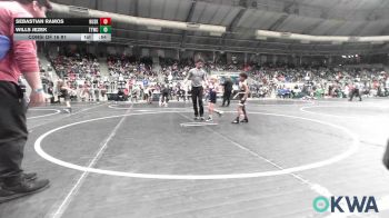 46 lbs Consi Of 16 #1 - Sebastian Ramos, Husky WC vs Wills Jezek, Team Tulsa Wrestling Club