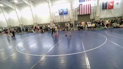 85-93 lbs Cons. Semi - Ruby Kirton, Hook`em W.C. vs Kate Jarvis, Westlake