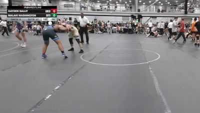 190 lbs Round 4 (6 Team) - Malaki Washington, Team Shutt B Team vs Xayden Sallit, Grit Mat Club Blue