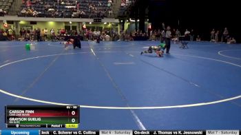 50 lbs Semifinal - Carson Finn, Cass Lake Bears vs Grayson Guelig, MN Elite