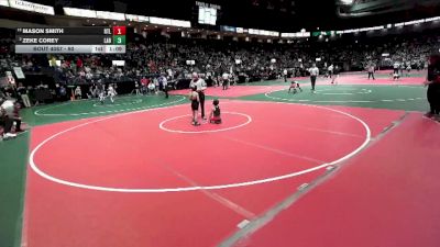 60 lbs Champ. Round 2 - Mason Smith, RTLA vs Zeke Corey, LABA