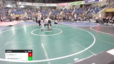 Consi Of 8 #1 - Lucas Pino, Monte Vista vs Marcelino Bellacosa, Lakewood Tigers Youth Wrestling