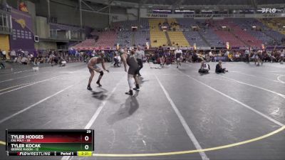 197 lbs Round 1 (16 Team) - Tyler Hodges, Cal Poly vs Tyler Kocak, George Mason