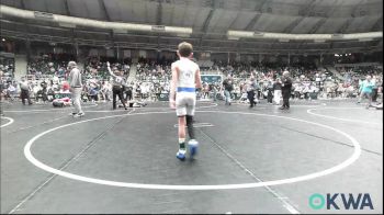 64 lbs Round Of 16 - Brody Wren, Heat vs Jaxon Deo, Berryhill Wrestling Club
