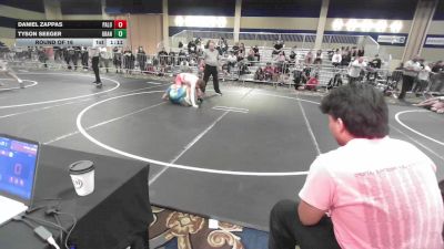 165 lbs Round Of 16 - Daniel Zappas, Palo Alto Elite vs Tyson Seeger, Granite WC