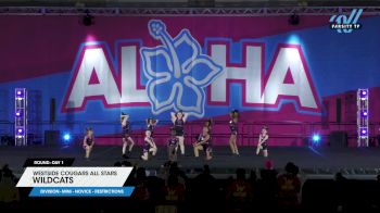 Westside Cougars All Stars - Wildcats [2024 L1 Mini - Novice - Restrictions Day 1] 2024 Aloha Indy Showdown