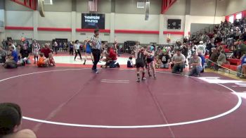 73+82 Round 1 - Trinity Beasley, Blackman Wrestling Club vs Paisleigh Garcia, Weaver Youth Wrestling