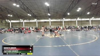 110 lbs Round 1 (4 Team) - Matthew Hewett, Sublime Wrestling Academy vs Zetikye Gibson, Homedale Wrestling Club