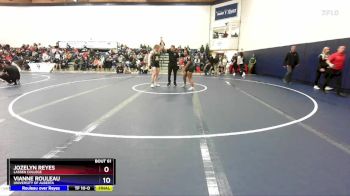 117 lbs Cons. Round 2 - Rebecca Flectcher, Menlo College vs Isabella Salgado-Aguilar, Simpson University