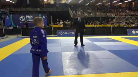 Wolfe Amais Jacques vs Alan Dominguez 2025 Pan Kids Jiu-Jitsu IBJJF Championship