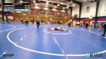 120 lbs Rr Rnd 5 - Camden Davis, Coweta Tiger Wrestling vs Bill Deurloo, Perry Wrestling Academy