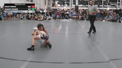 61 lbs Rr Rnd 1 - Noah Primas, Team Nauman Wrestling Club - K6 vs Mason Cramer, Dueling Bandits - K6