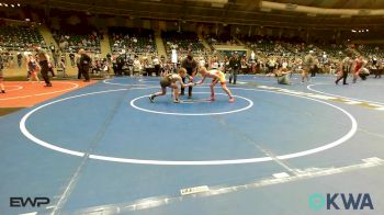 83 lbs Semifinal - Jaxon Huffman, Team Tulsa Wrestling Club vs Carver Kirby, Jay Wrestling Club