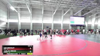 150 lbs Champ. Round 1 - Carlos Areass, Murray vs Jax Hinckley, Lehi